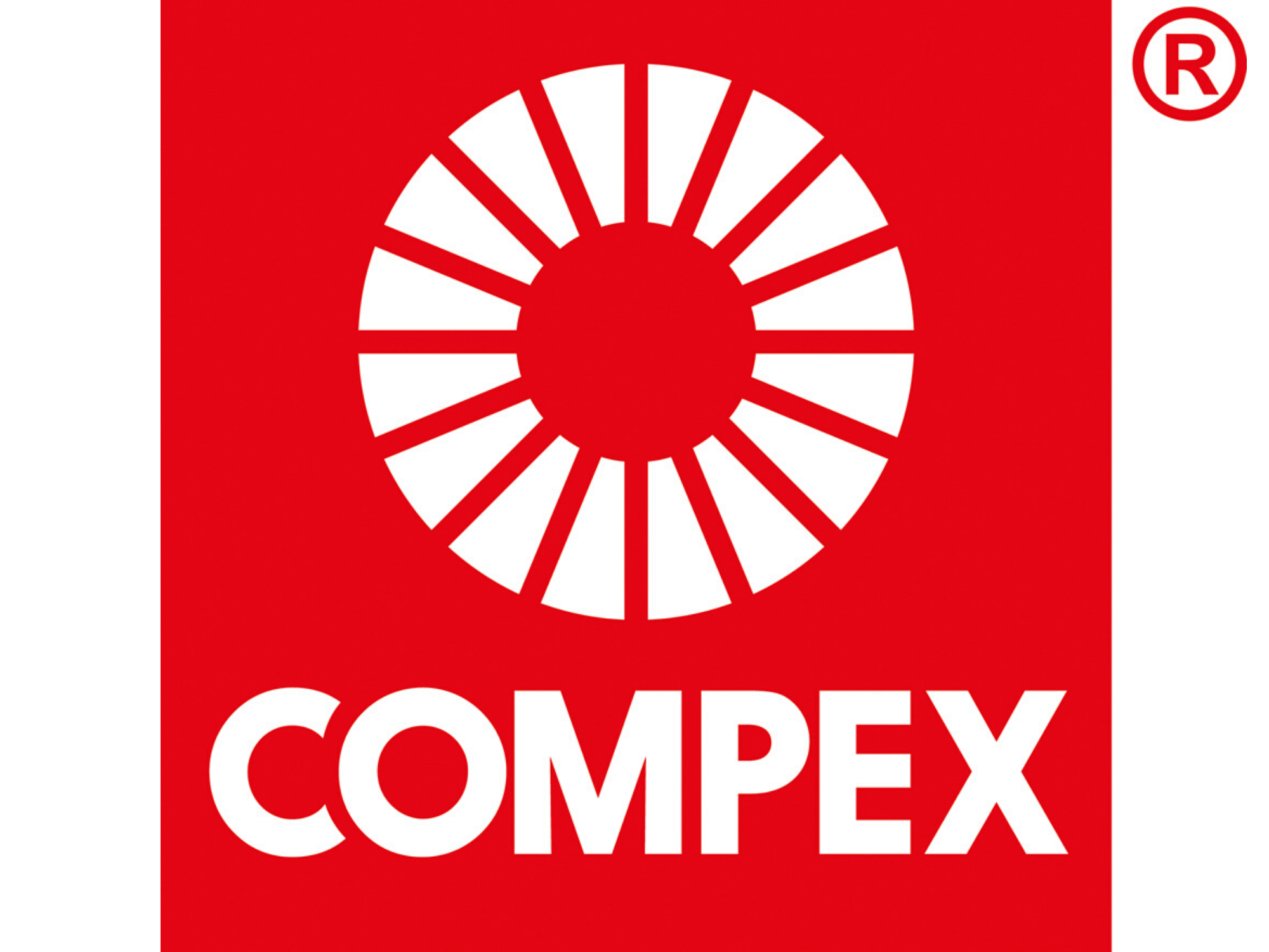 The COMPEX company logo.